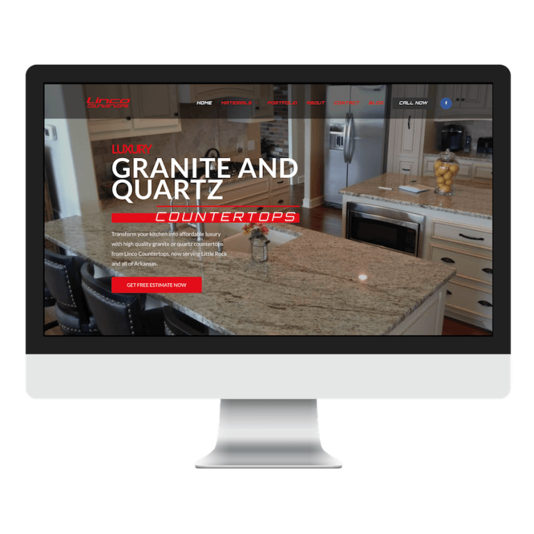 Linco Countertops Web Design by Creative Boro