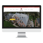 Roofing Renovations Website Design